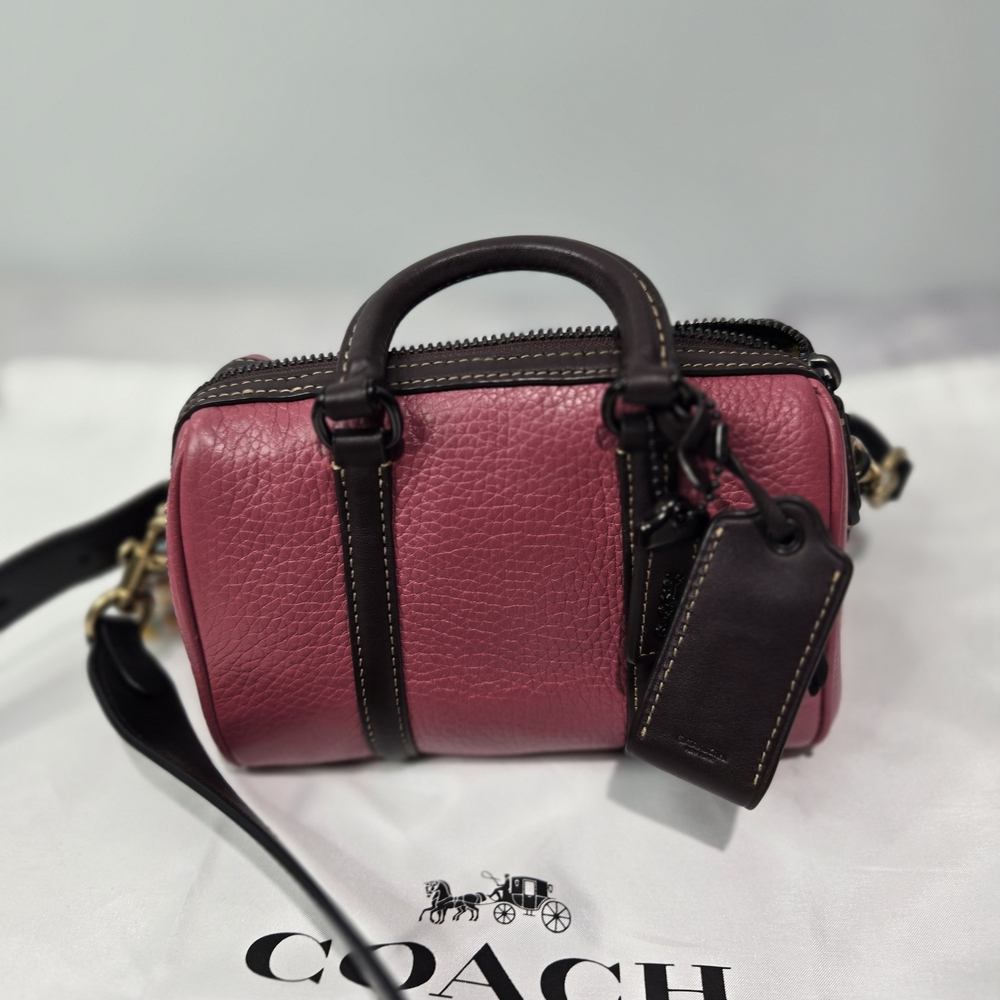 SOLD ❗❗Coach Ruby Satchel 18 in Colorblock handbag